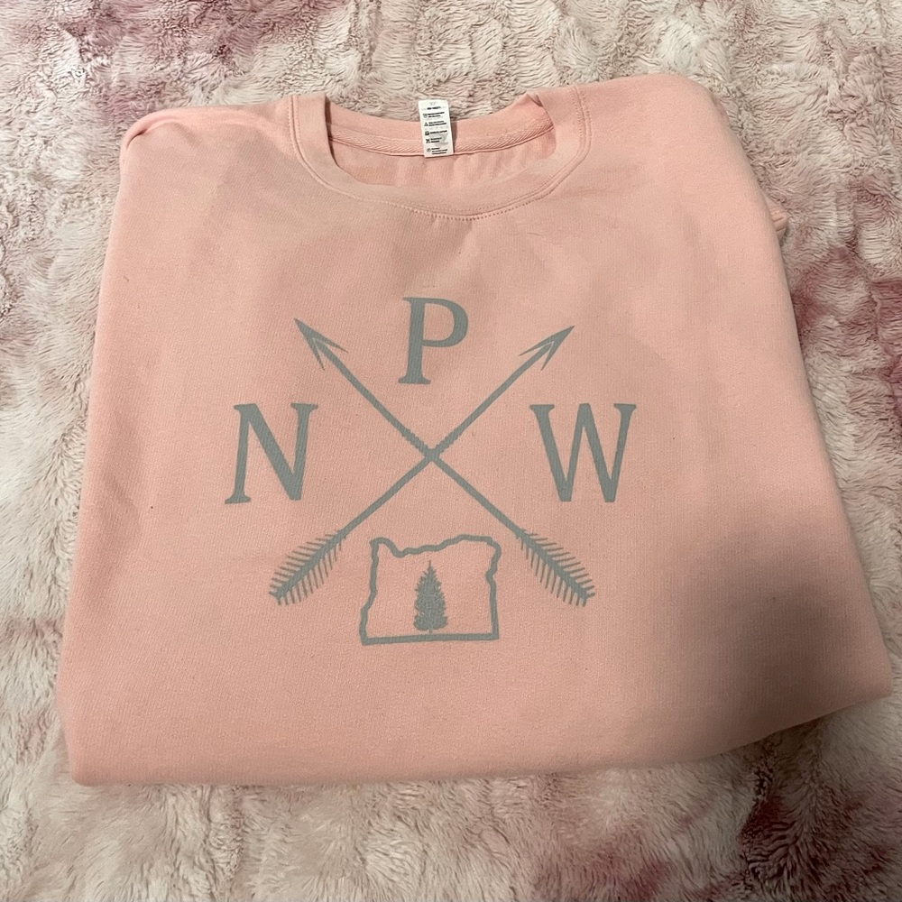 Light pink Portland sweatshirt